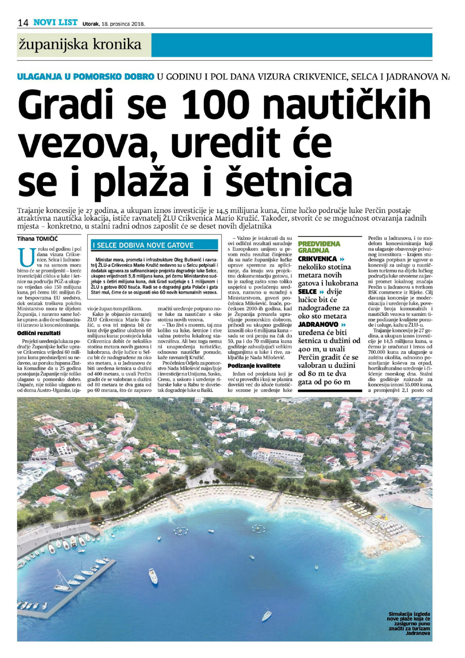 Novi list, 18.12.2018.