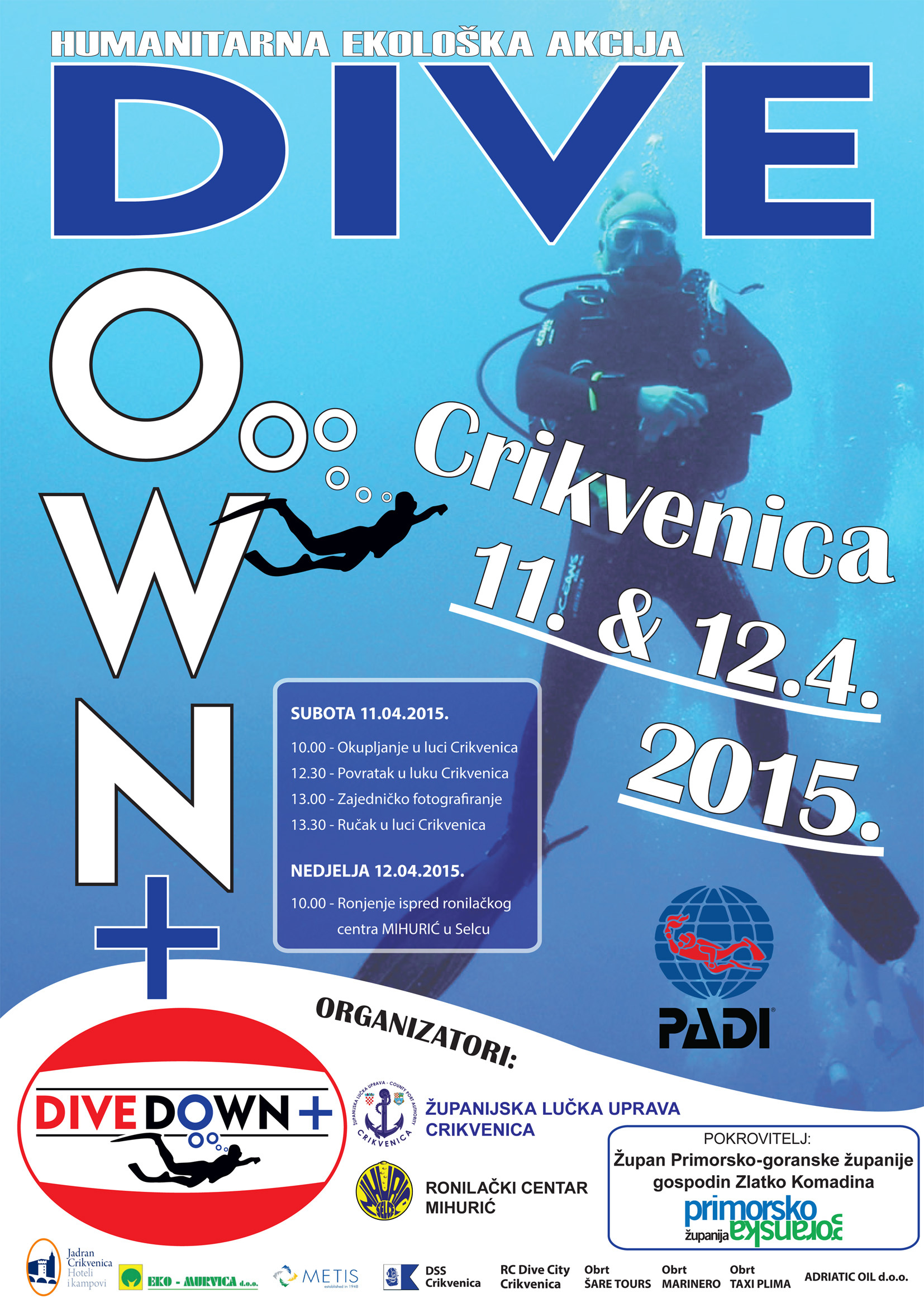 Plakat Dive Down
