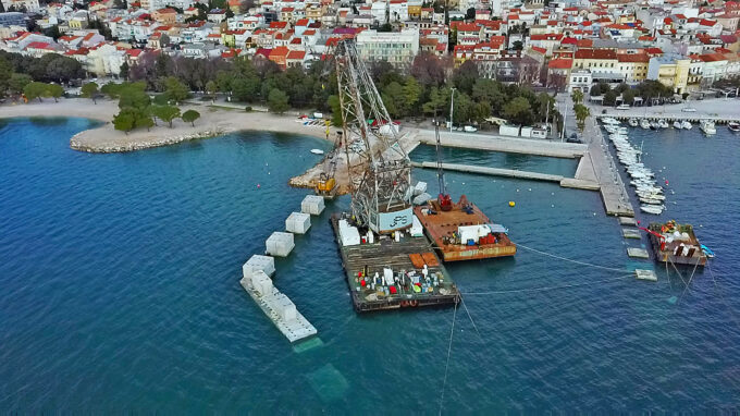 Luka Crikvenica - radovi u tijeku