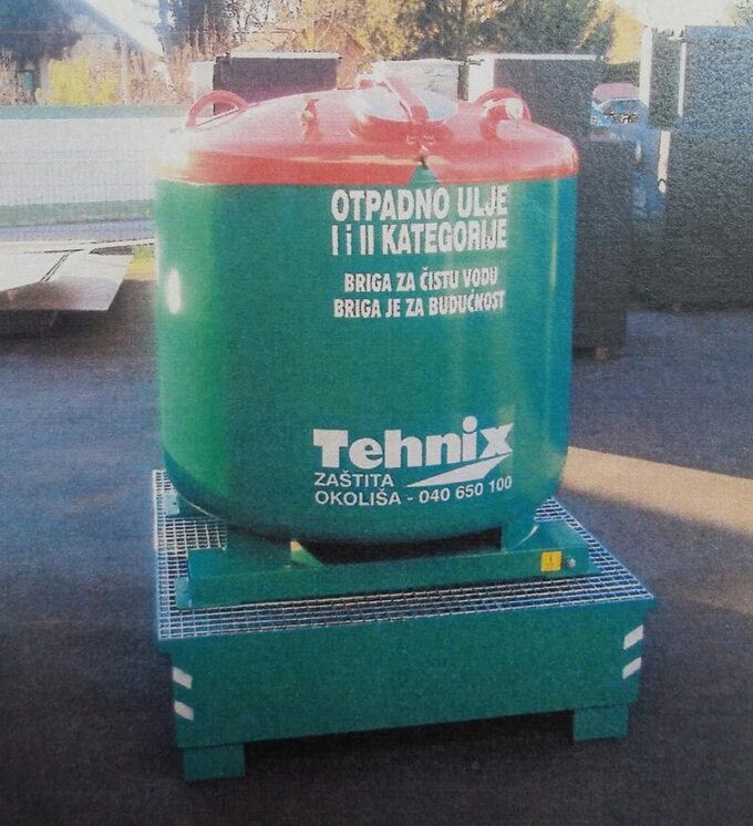 Spremnik za otpadna ulja i tekućine